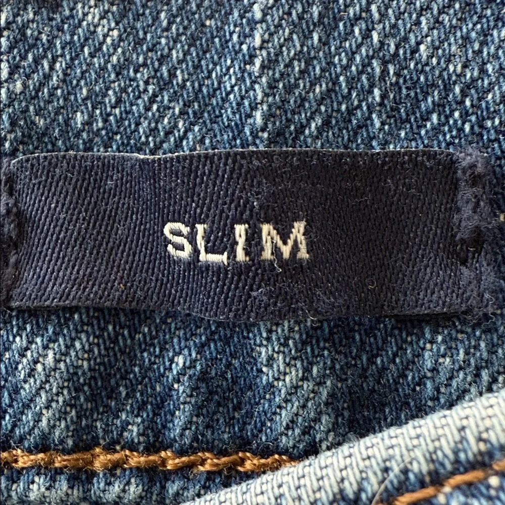 J. Crew Flex Slim Blue Denim Jeans 29x30 Mens Vintage Flex lighter Blue/Med Wash